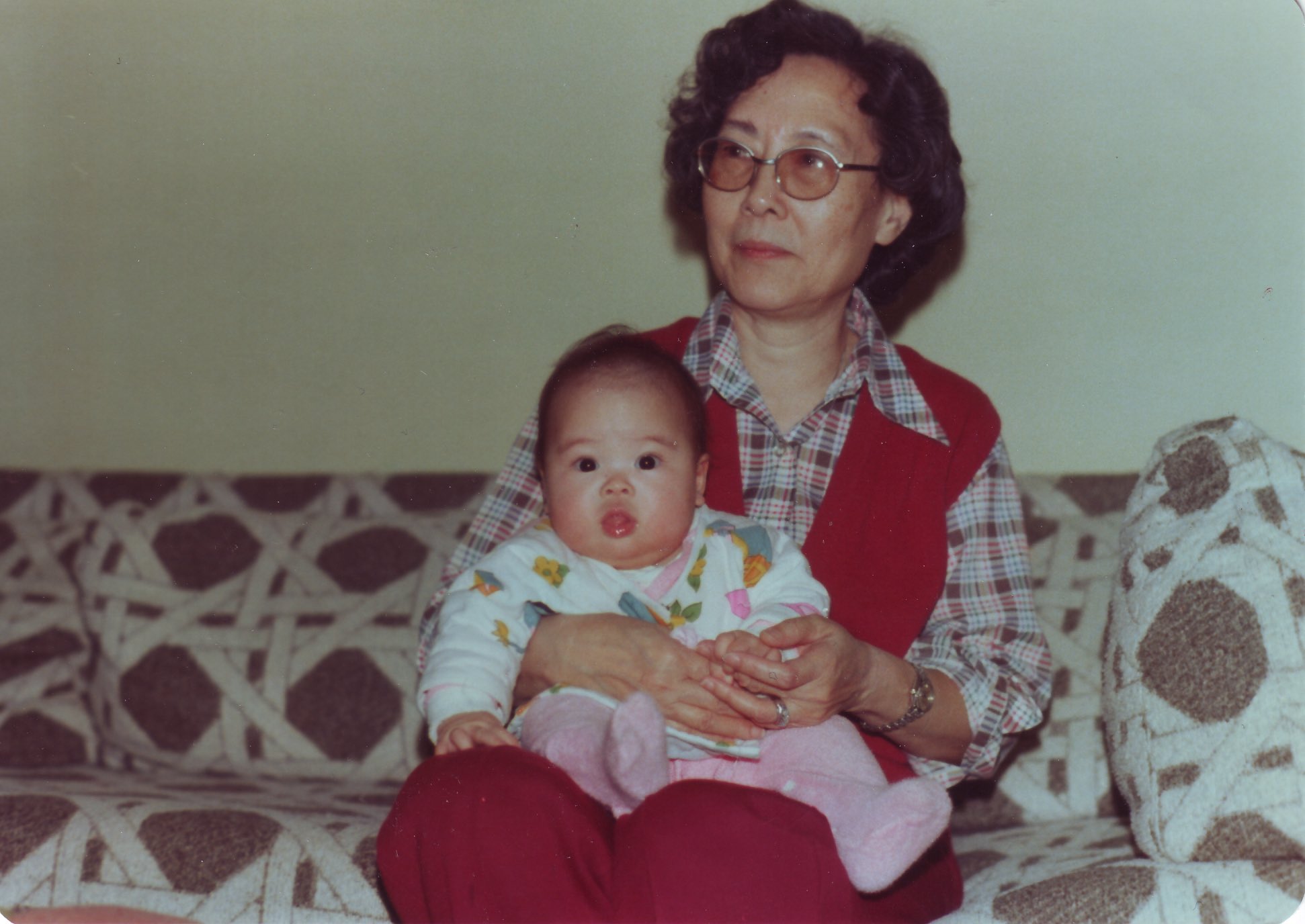 Josephine Chang holds Sharon as a baby. (Submitted by Sharon Chang)